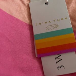 Trina chalk cover-up brand new pink fringe detail